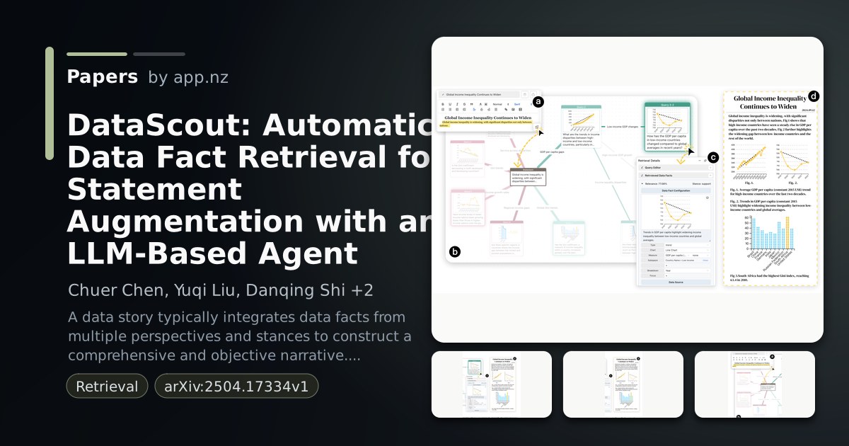 DataScout: Automatic Data Fact Retrieval for Statement Augmentation ...